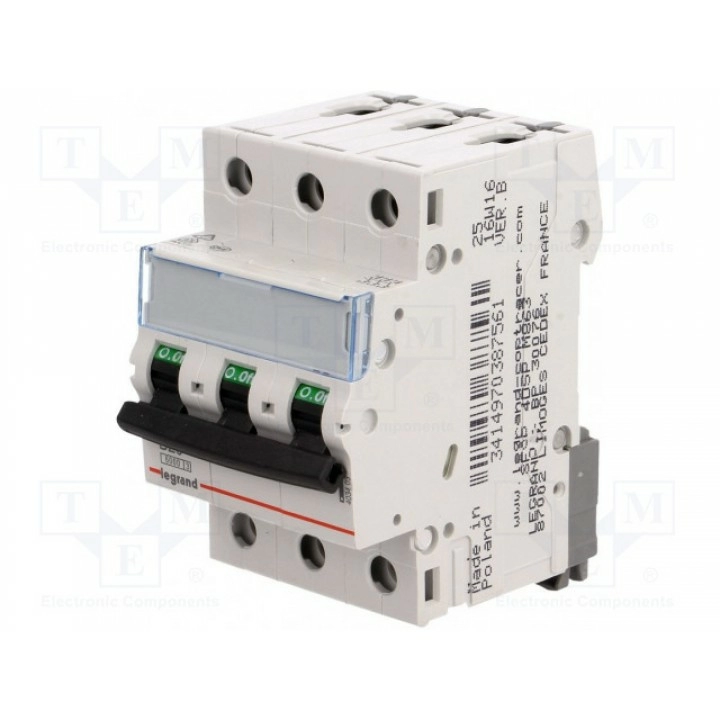 Выключатель максимального тока LEGRAND S 303 B20 TX (403403)