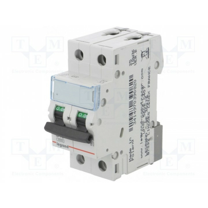Выключатель максимального тока LEGRAND S 302 D16 TX (403738)