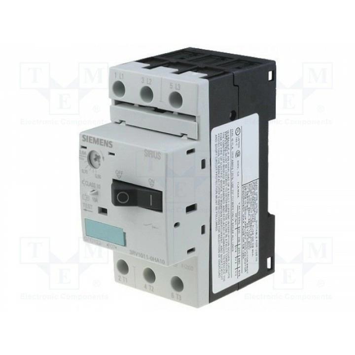 Выключатель двигателя SIEMENS 3RV1011-0HA10 (3RV1011-0HA10)