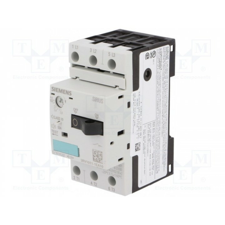 Выключатель двигателя SIEMENS 3RV1011-1EA10 (3RV1011-1EA10)