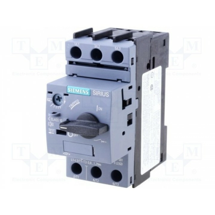 Выключатель двигателя SIEMENS 3RV2011-0EA10 (3RV2011-0EA10)