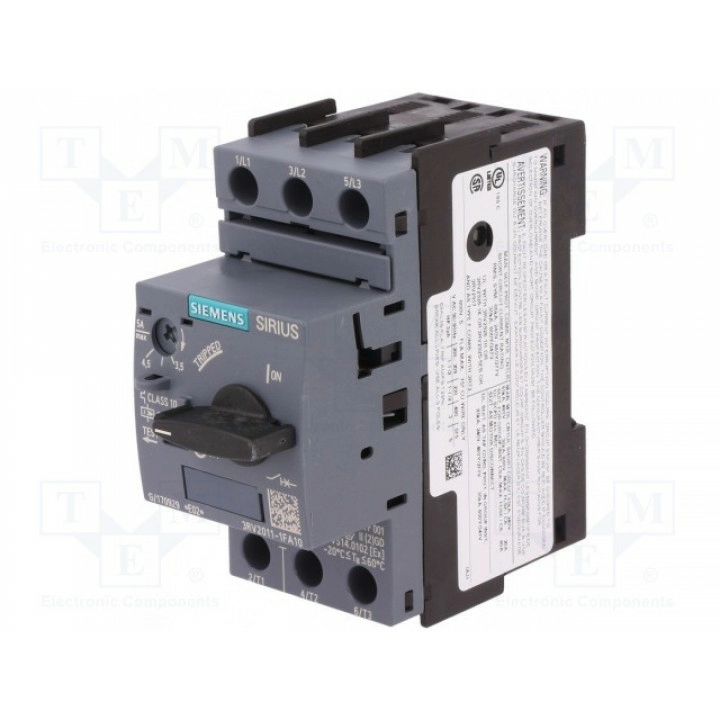 Выключатель двигателя SIEMENS 3RV2011-1FA10 (3RV2011-1FA10)