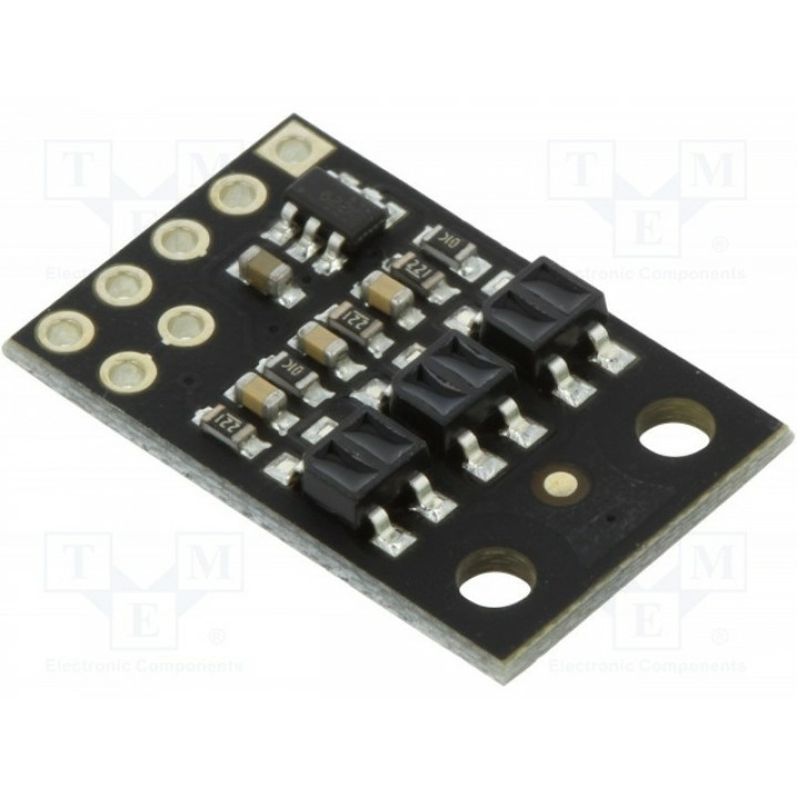 Датчик расстояния POLOLU QTR-HD-03RC REFLECTANCE SENSOR ARRAY (POLOLU-4103)