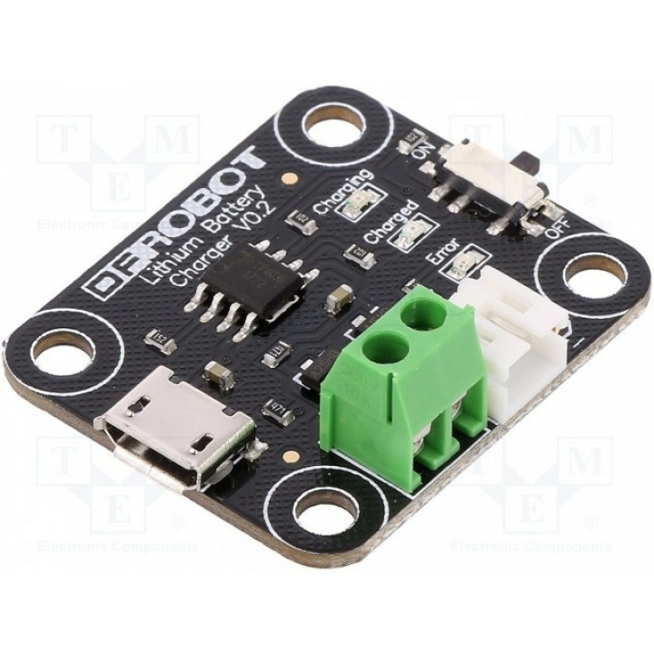 Модуль зарядное усторойство Li-Po/Li-Ion DFROBOT DFR0208 (DF-DFR0208)