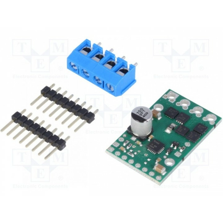 Контроллер двигателя DC POLOLU G2 HIGH-POWER MOTOR DRIVER 18V17 (POLOLU-2991)