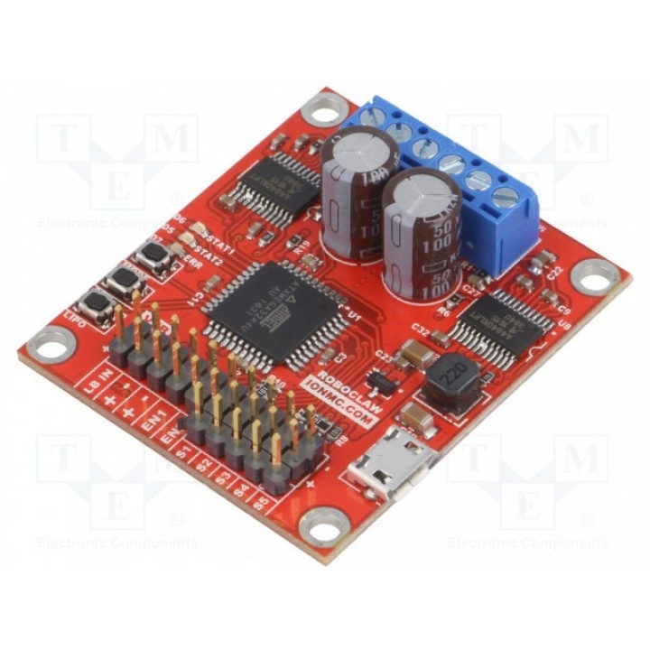 Контроллер двигателя DC POLOLU ROBOCLAW 2X7A (POLOLU-3284)