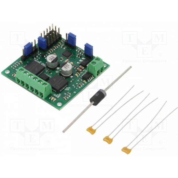 Контроллер двигателя DC POLOLU TREX JR DUAL MOTOR CONTROLLER DMC02 (POLOLU-767)