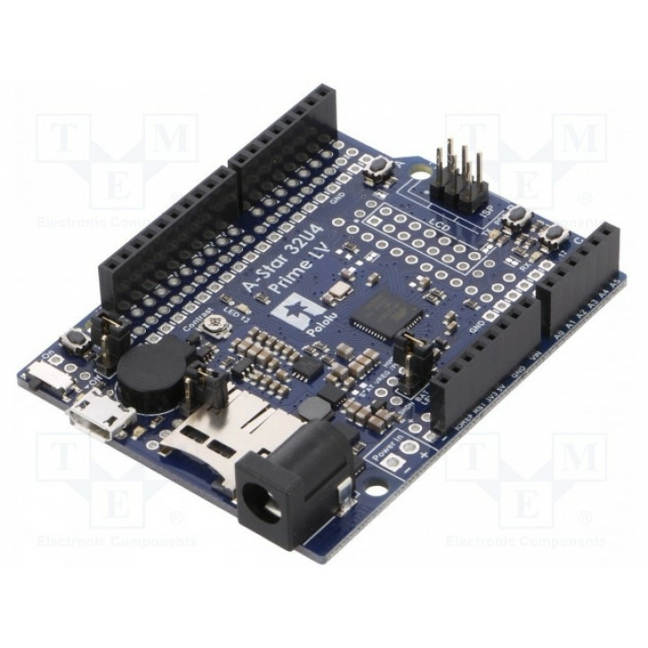 A-Star 32U4 Prime POLOLU A-STAR 32U4 PRIME LV MICROSD (POLOLU-4008)